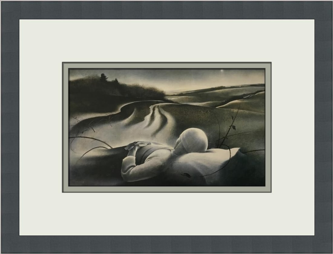 Andrew Wyeth Christmas Morning Framed Print 1998 Impressionism (1 of 2)