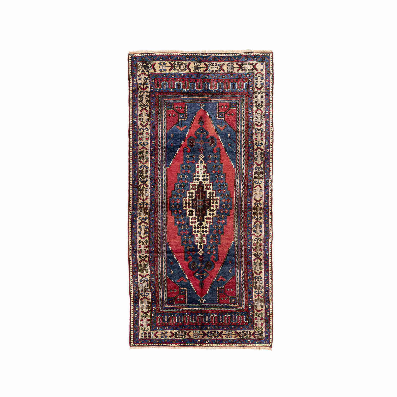 Authentic Taspinar Handmade Wool Carpet 64.6 x 131.9 Inches (1 of 8)