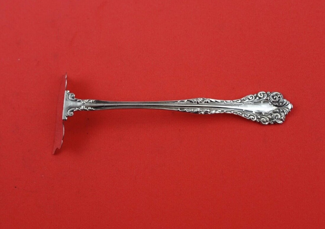 Lunt Florentine Sterling Silver Baby Food Pusher 4 5/8 inch (1 of 2)