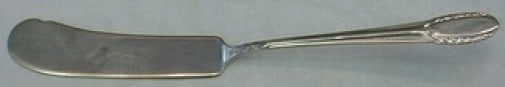 International Sterling Silver Trousseau Master Butter Knife 7 1/4": International Sterling Silver Trousseau Master Butter Knife 7 1/4" Experience the elegance of the Trousseau pattern with this Master Butter Knife by International. Crafted from high-quality sterling s