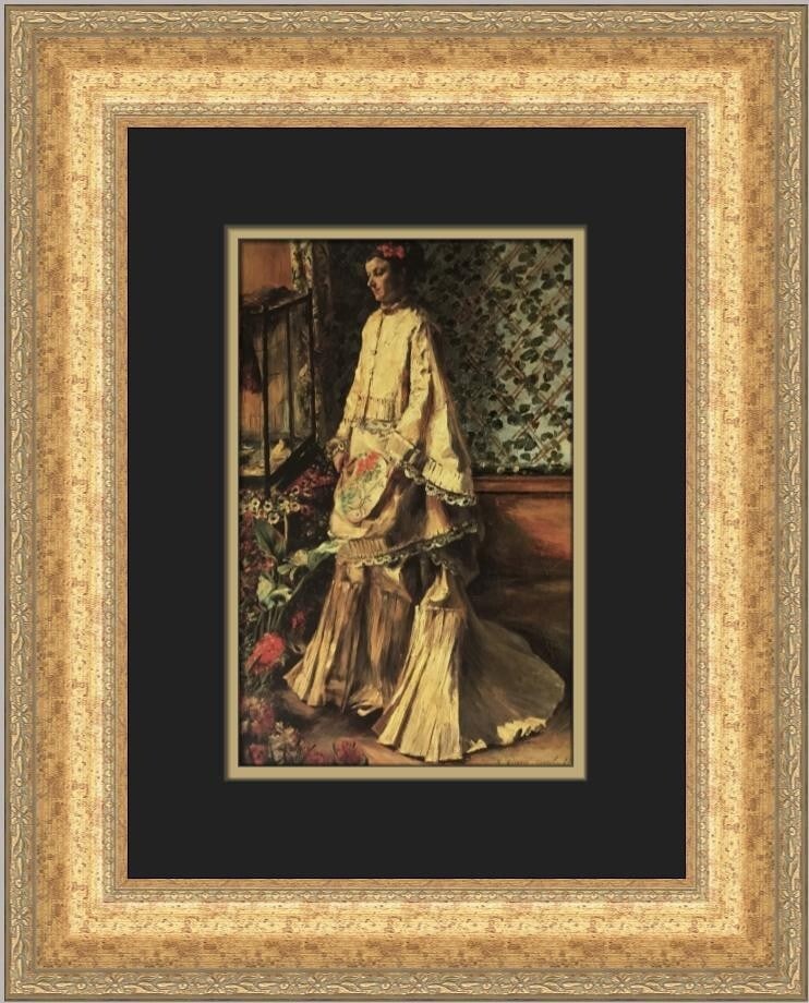 Pierre-Auguste Renoir A Portrait of Rapha Custom Framed Print 18x15: Pierre-Auguste Renoir A Portrait of Rapha Custom Framed Print 18x15 This custom framed print features Pierre-Auguste Renoir's "A Portrait of Rapha," showcasing the artist's renowned expressionism and 
