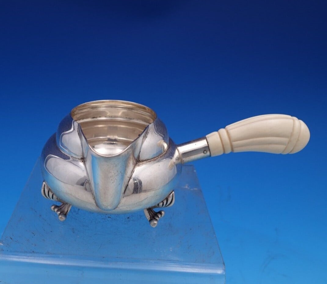 Sterling Silver Creamer William L. deMatteo Blossom 2 3/4" x 6 1/2" (1 of 9)