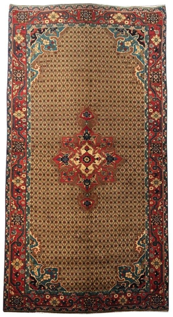 Handcrafted 5'3 x 8'10 Ivory Persian Kolyaei Rug from Iran: Handcrafted 5'3 x 8'10 Ivory Persian Kolyaei Rug from Iran Free continental US Shipping Enhance your living space with the elegant 5.3 x 8.10 Ivory Persian Kolyaei Rug, a masterfully handcrafted piece