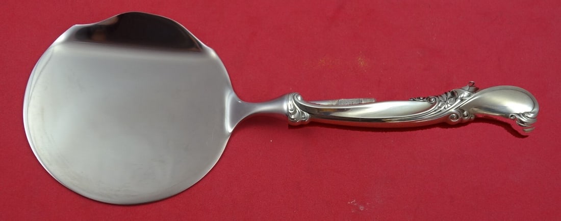 Wallace Sterling Silver 8" Cranberry Server Waltz of Spring Custom Made: Wallace Sterling Silver 8" Cranberry Server Waltz of Spring Custom Made Elevate your dining experience with the "Waltz of Spring" cranberry server from Wallace, a stunning piece crafted from sterling 