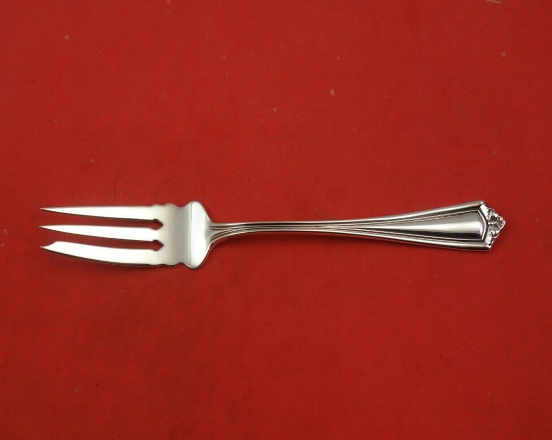 Alvin Josephine Sterling Silver Salad Fork 3-Tine 5 7/8" Flatware: Alvin Josephine Sterling Silver Salad Fork 3-Tine 5 7/8" Flatware Introducing the Josephine Salad Fork by Alvin, a stunning piece of flatware crafted from high-quality sterling silver. This 3-tine for