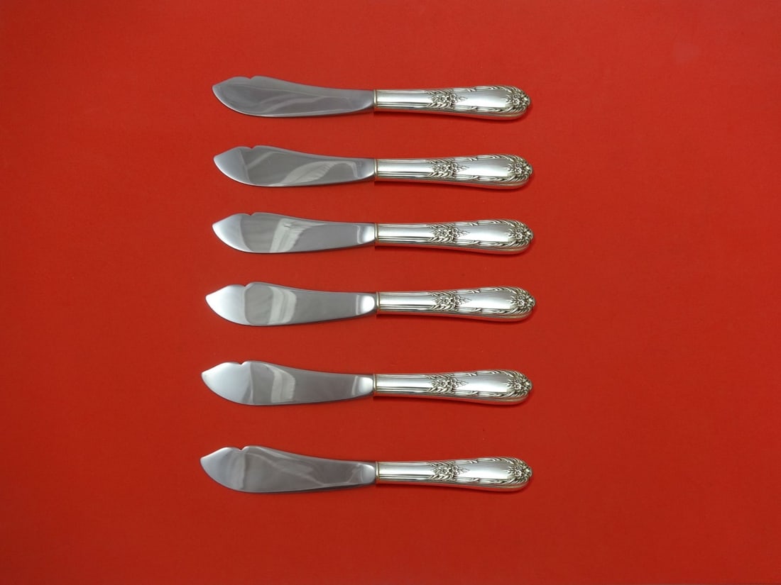 International Sterling Splendor 6pc Custom Trout Knife Set (1 of 1)