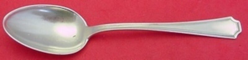 Durgin-Gorham Fairfax Sterling Silver Teaspoon 5 7/8" Classic Design: Durgin-Gorham Fairfax Sterling Silver Teaspoon 5 7/8" Classic Design Experience the timeless elegance of the Fairfax pattern by Durgin-Gorham with this sterling silver teaspoon. Measuring 5 7/8", this