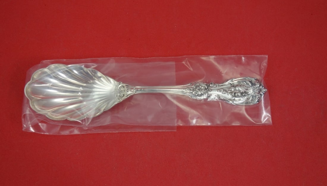 Reed Barton Francis I Sterling Shell Bowl Sugar Spoon 6 (1 of 2)
