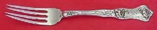 Wallace Peony sterling silver 7 5/8 dinner fork monogrammed (1 of 2)
