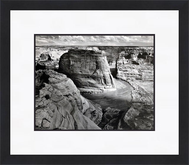 Ansel Adams Canyon De Chelly Framed Art Print 1980 (1 of 1)