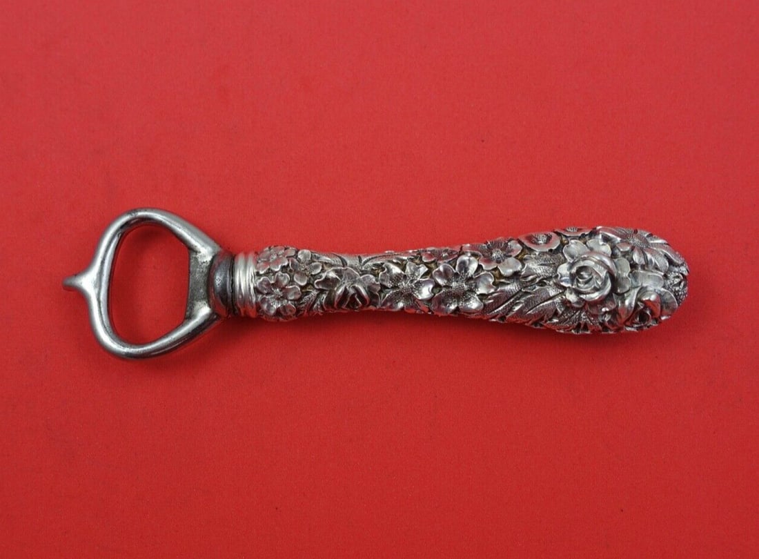 Stieff Princess Sterling Silver Bottle Opener 5 1/4 Inch Hollow Handle: Stieff Princess Sterling Silver Bottle Opener 5 1/4 Inch Hollow Handle Introducing the exquisite Princess by Stieff Sterling Silver Bottle Opener, a timeless piece crafted between 1900 and 1940. This 