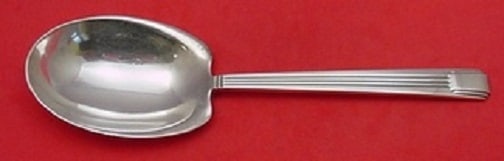Tiffany & Co Century Sterling Silver Preserve Spoon 7 1/4 Serving: Tiffany & Co Century Sterling Silver Preserve Spoon 7 1/4 Serving This exquisite serving spoon from Tiffany & Co. is a stunning addition to any silverware collection. Crafted in the elegant Century pa