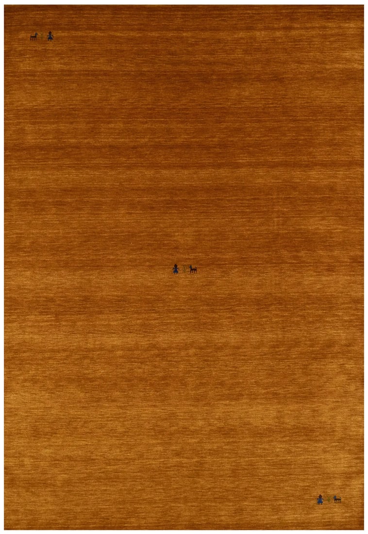 Vibrant Handmade Orange Tribal Wool Gabbeh Area Rug 6'1 x 8'10 Modern Style: Vibrant Handmade Orange Tribal Wool Gabbeh Area Rug 6'1 x 8'10 Modern Style Enhance your living space with this exquisite handmade Gabbeh area rug, measuring 6'1" x 8'10". Crafted in India, this moder
