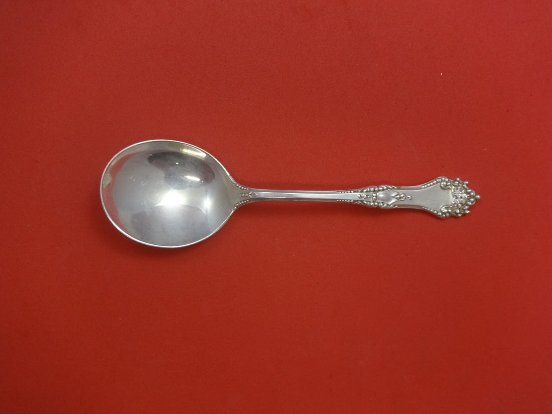 Reed & Barton La Touraine Sterling Silver Gumbo Spoon 7 3/8 inches (1 of 1)