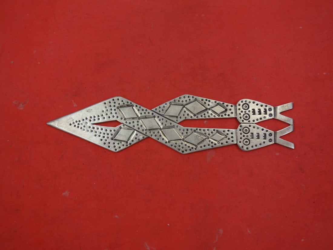 James Reid Sterling Silver Paper Knife with Snakes 7.5 inches Santa Fe (1 of 2)