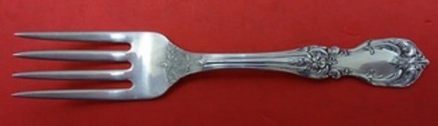 Reed and Barton Burgundy Sterling Silver Baby Fork 4 1/4 Inch Vintage: Reed and Barton Burgundy Sterling Silver Baby Fork 4 1/4 Inch Vintage This charming vintage baby fork from Reed and Barton features the elegant Burgundy pattern, a classic design cherished for its tim