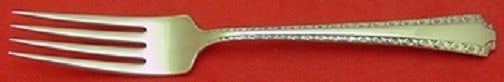 Wallace Larkspur Sterling Silver 7 Inch Regular Fork: Wallace Larkspur Sterling Silver 7 Inch Regular Fork This exquisite 7" regular fork features the elegant Larkspur pattern by Wallace. Crafted from high-quality sterling silver, this piece showcases th