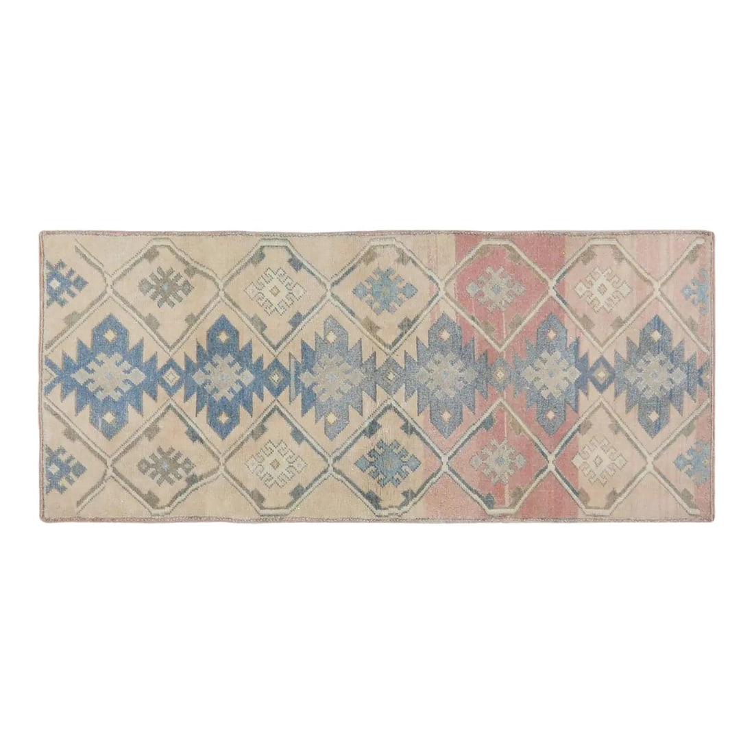 Hand-Knotted Wool Area Rug in Turkish Anatolian Style 6'x9'6": Hand-Knotted Wool Area Rug in Turkish Anatolian Style 6'x9'6" This vintage Turkish Anatolian rug is hand-knotted from wool using traditional techniques, offering a blend of timeless craftsmanship and 
