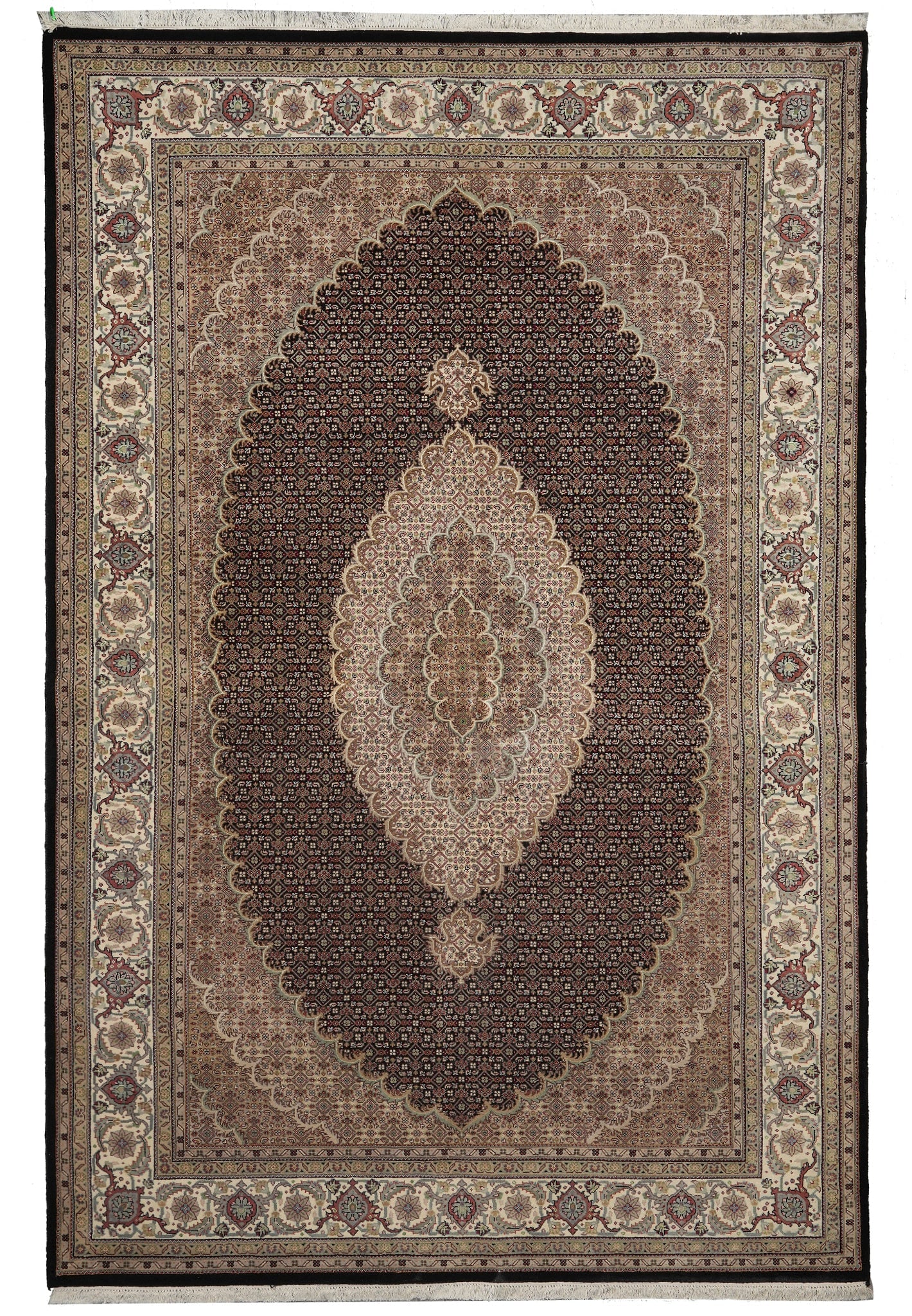 6.9 x 10 Hand Knotted Persian Hamadan Wool Rug Vibrant Tribal Design: 6.9 x 10 Hand Knotted Persian Hamadan Wool Rug Vibrant Tribal Design Free continental US Shipping This 6.9 x 10 Persian Hamadan rug showcases a traditional tribal design, hand-knotted by skilled artis