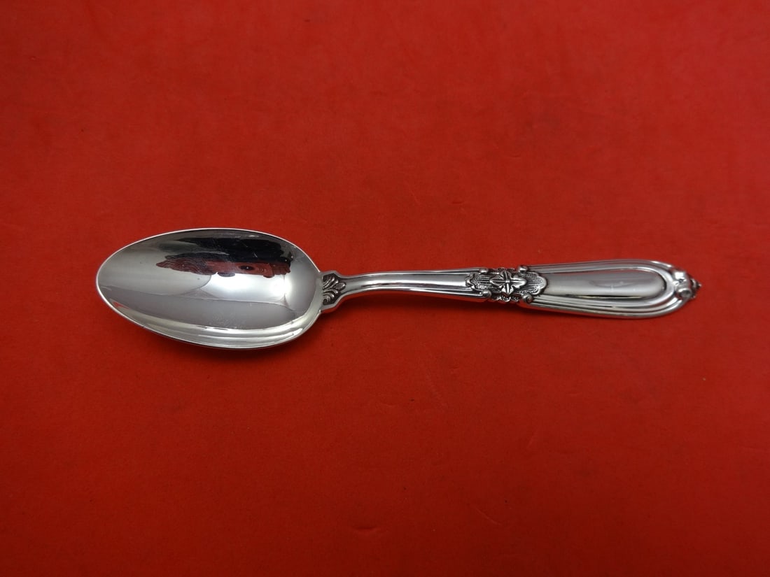 5 1/8 Inch Estaval Sterling Silver Coffee Spoon Italy (1 of 2)