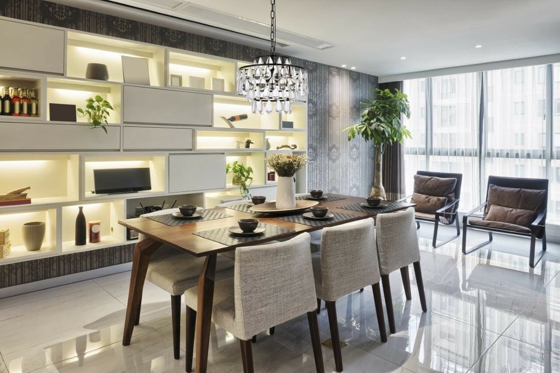 Living District Mila 14 in Black Crystal 3 Light Pendant: Living District Mila 14 in Black Crystal 3 Light Pendant Modern 3-light pendant ceiling fixture with a black finish and clear crystal glass details. It is hardwired, intended for indoor use, and featu