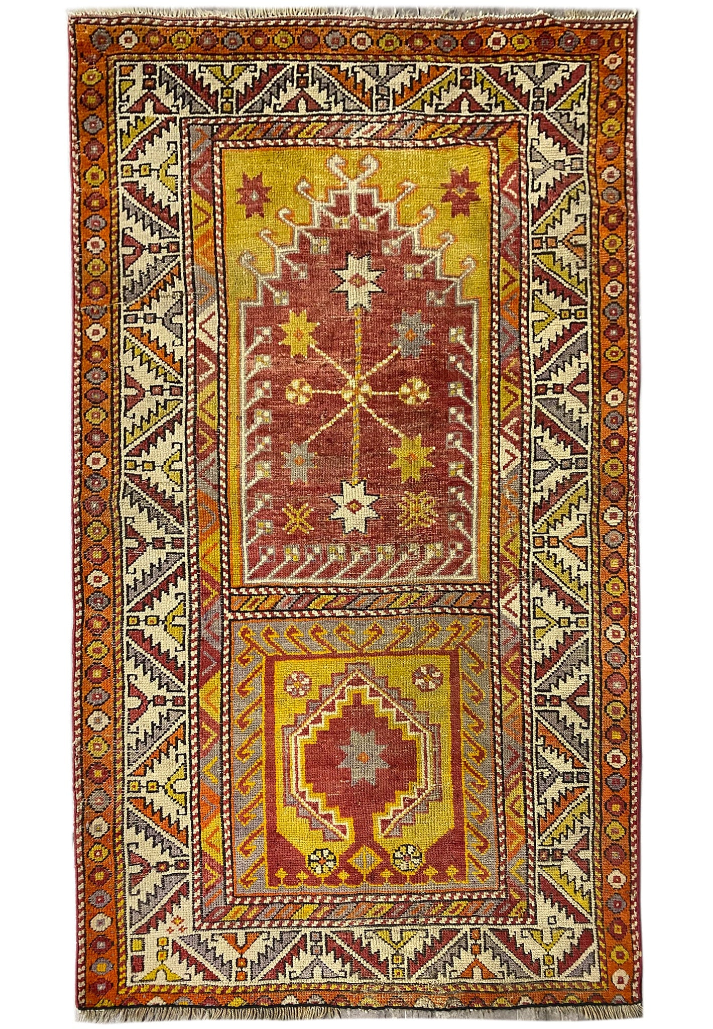 Traditional Persian Kordistan Handmade Wool Geometric Rug 3.4 x 6: Traditional Persian Kordistan Handmade Wool Geometric Rug 3.4 x 6 Free continental US Shipping This 3.4 x 6 traditional Persian Kordistan rug showcases authentic geometric motifs and timeless tribal a