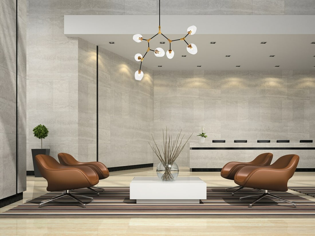 Cavoli 7-Light Pendant 57 in Antique Brass Black Glass (1 of 7)