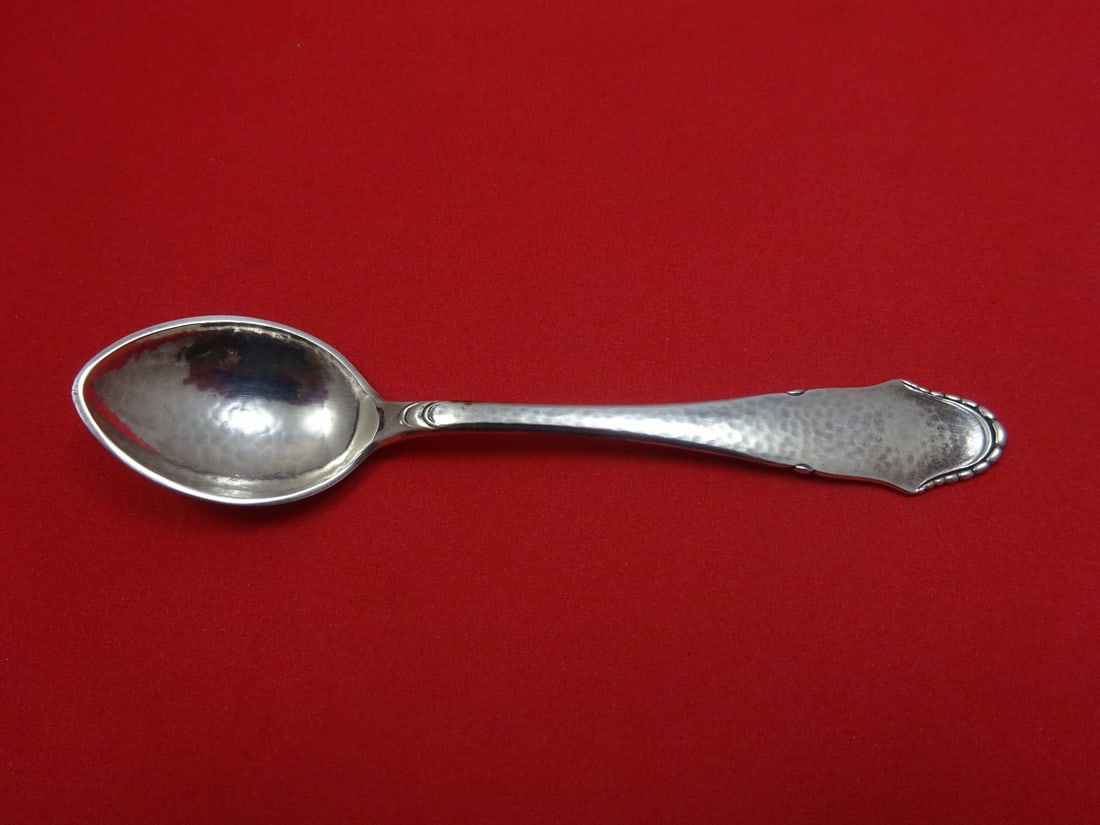 Grann & Laglye Christiansborg Sterling Silver Teaspoon 4.5 inches: Grann & Laglye Christiansborg Sterling Silver Teaspoon 4.5 inches This exquisite teaspoon from the Christiansborg pattern by Grann & Laglye showcases the skilled craftsmanship of two renowned Danish s