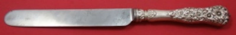Dominick Haff Rococo Sterling Silver Banquet Knife 10 3 4 Inch (1 of 2)