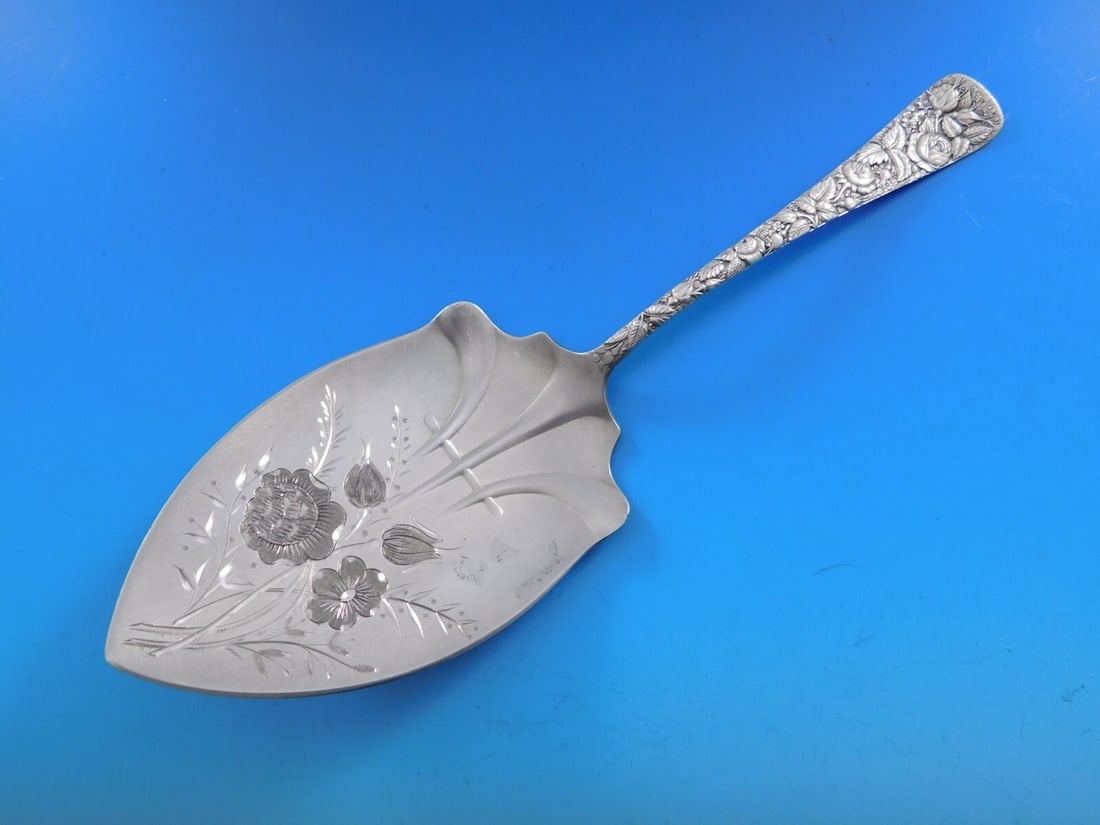 Towle Arlington Sterling Silver Pie Server 8 3/4 Bright-Cut Blade (1 of 5)