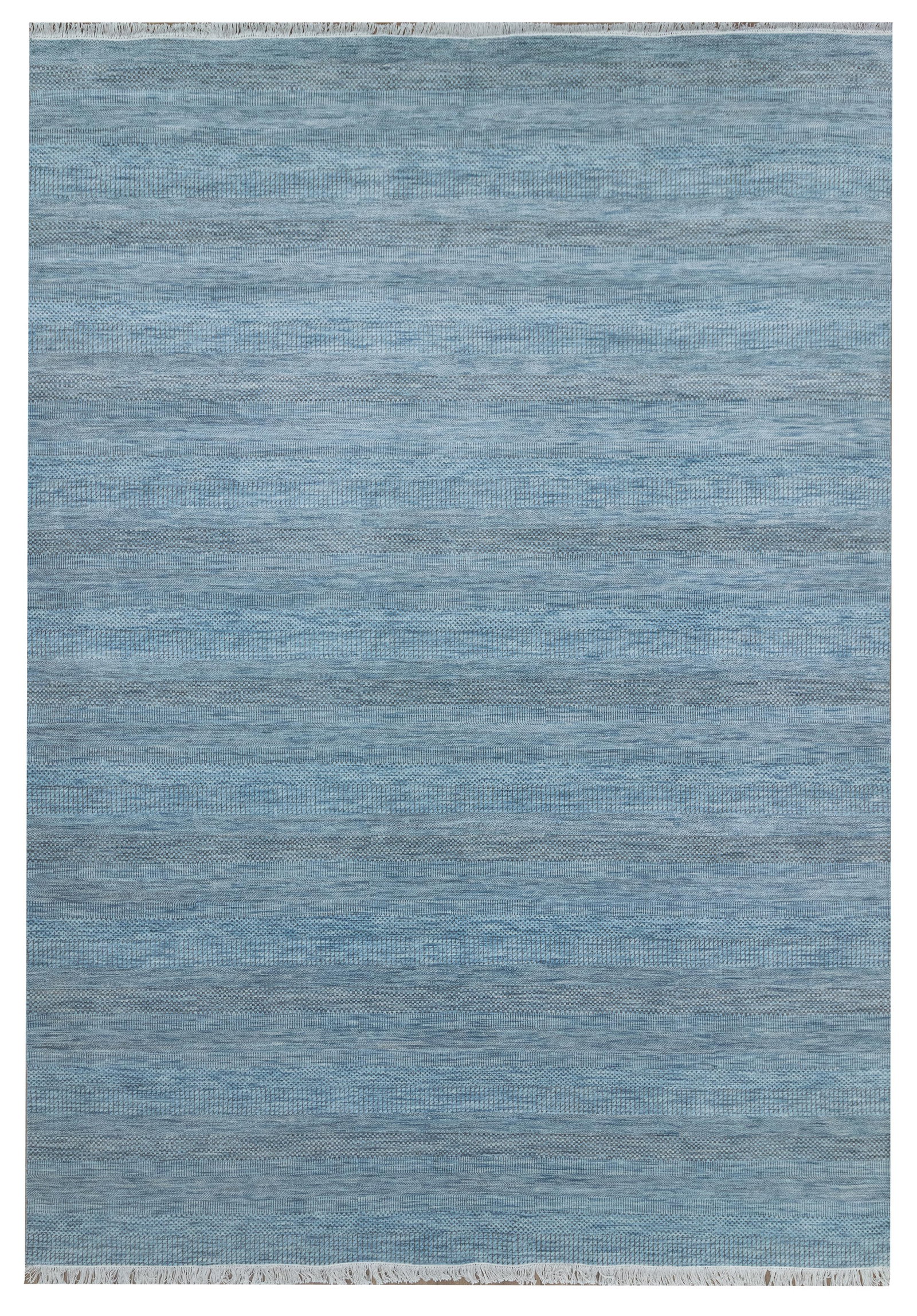 Contemporary 9.11 x 13.11 Handmade Wool Blue Grass Area Rug: Contemporary 9.11 x 13.11 Handmade Wool Blue Grass Area Rug Free continental US Shipping Transform your living space with this stunning 9.11 x 13.11 contemporary handmade natural wool blue grass rug. 