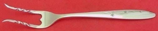Gorham Celeste Sterling Silver Baked Potato Fork 7 3/4 Inch Serving Piece (1 of 2)