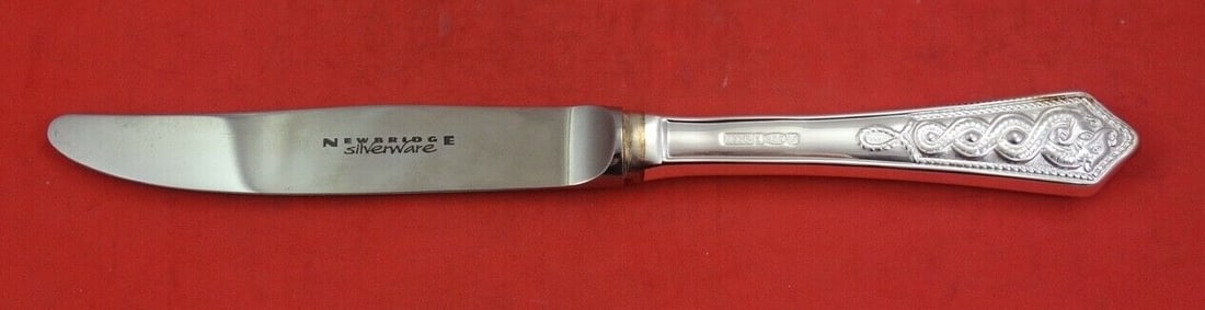 Newbridge Celtic Sterling Silver Luncheon Knife 8.5 Modern Design (1 of 2)