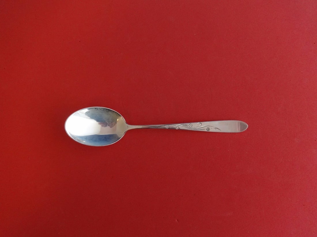Kirk Cynthia Sterling Silver Place Soup Spoon 6 5/8 Inches: Kirk Cynthia Sterling Silver Place Soup Spoon 6 5/8 Inches This is a beautiful place soup spoon from the Cynthia pattern by Kirk, crafted from high-quality sterling silver. With a length of 6 5/8 inch