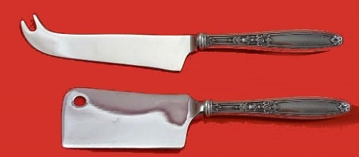Ambassador Silverplate Cheese Server Set by 1847 Rogers 2pc Custom Made (1 of 1)