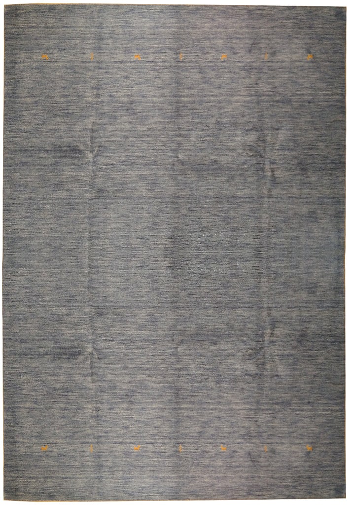 Elegant 8x10 Gray Handmade Gabbeh Area Rug Wool India: Elegant 8x10 Gray Handmade Gabbeh Area Rug Wool India Free continental US Shipping Enhance your living space with this exquisite 8' x 10' Handmade Gabbeh Rug in Gray. Skillfully crafted by artisans, t