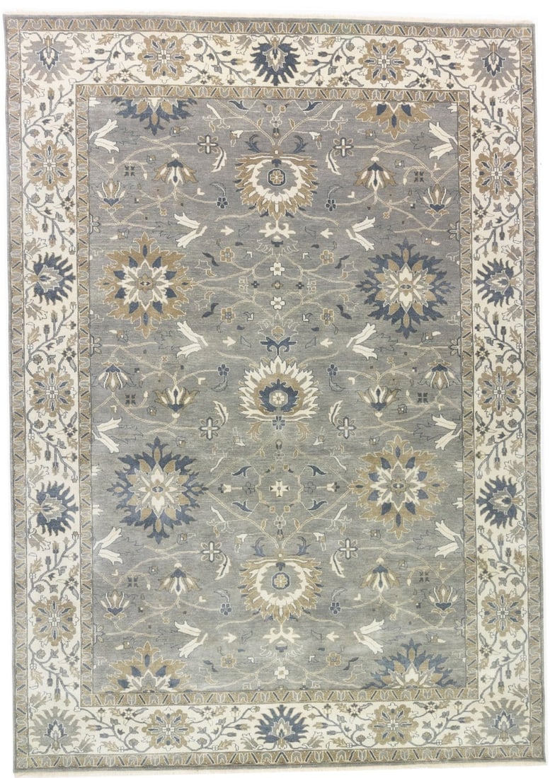 10x14 ft Traditional Peshawar Chobi Floral Wool Rug Eco-Friendly Handmade: 10x14 ft Traditional Peshawar Chobi Floral Wool Rug Eco-Friendly Handmade Enhance your home decor with this exquisite Traditional Peshawar Chobi Oriental Rug, featuring a beautiful floral design in so