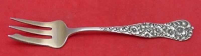 Dominick Haff Rococo Sterling Silver Pickle Fork 5 5 8 (1 of 2)