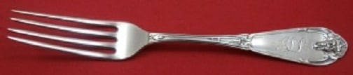 Vanderslice Gargoyle Sterling Silver Dinner Fork 7.5" Monogrammed (1 of 1)