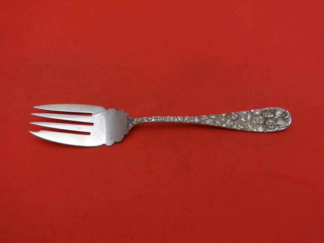 Schofield Baltimore Rose Sterling Silver Cold Meat Fork 7 5/8 Inches (1 of 1)