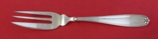 Buccellati Palm Beach Sterling Silver 3 Tine Pastry Fork 5 3/4": Buccellati Palm Beach Sterling Silver 3 Tine Pastry Fork 5 3/4" This Buccellati Palm Beach pastry fork is crafted in sterling silver and features a 3-tine design. Made in Italy, it is not monogrammed 