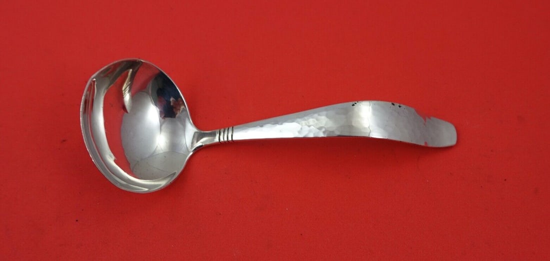 Allan Adler Swedish Modern Sterling Silver Sauce Ladle 5.25 Inches (1 of 2)