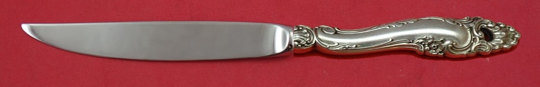 Gorham Decor Sterling Silver Steak Knife 8 Inch Not Serrated: Gorham Decor Sterling Silver Steak Knife 8 Inch Not Serrated Discover this exquisite Decor by Gorham Sterling Silver Steak Knife, measuring 8 inches. Crafted with a hollow handle made of sterling silv