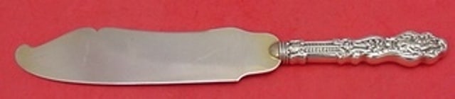 Gorham Versailles Sterling Silver Ice Cream Slice 12 Inch Gold Wash: Gorham Versailles Sterling Silver Ice Cream Slice 12 Inch Gold Wash This exquisite ice cream slice is part of the Versailles pattern by Gorham, crafted from sterling silver and featuring a light gold 