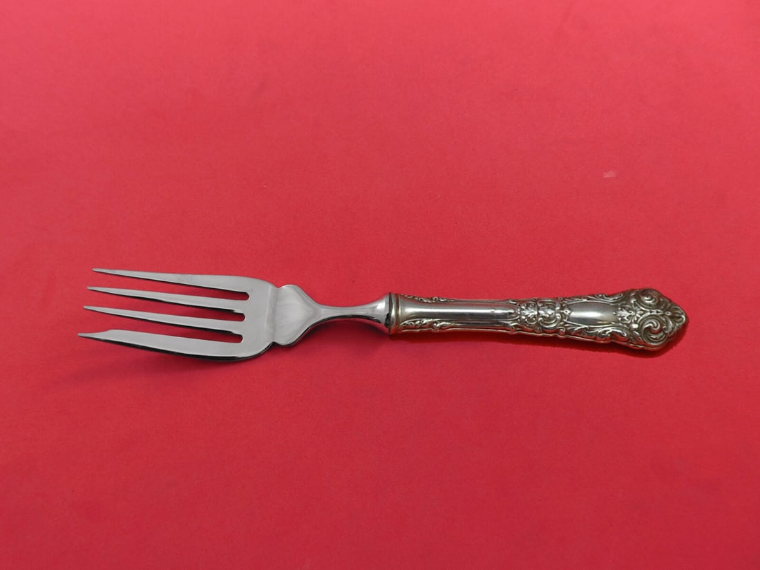 Reed & Barton French Renaissance Sterling Silver Fish Fork Custom 8 Inch: Reed & Barton French Renaissance Sterling Silver Fish Fork Custom 8 Inch Experience the elegance of the French Renaissance pattern by Reed & Barton with this custom-made sterling silver fish fork. Cra