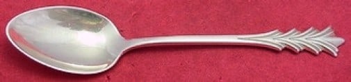 Tuttle Crest of Arden Sterling Silver Teaspoon 6 1/8 Inch Heirloom Flatware (1 of 2)