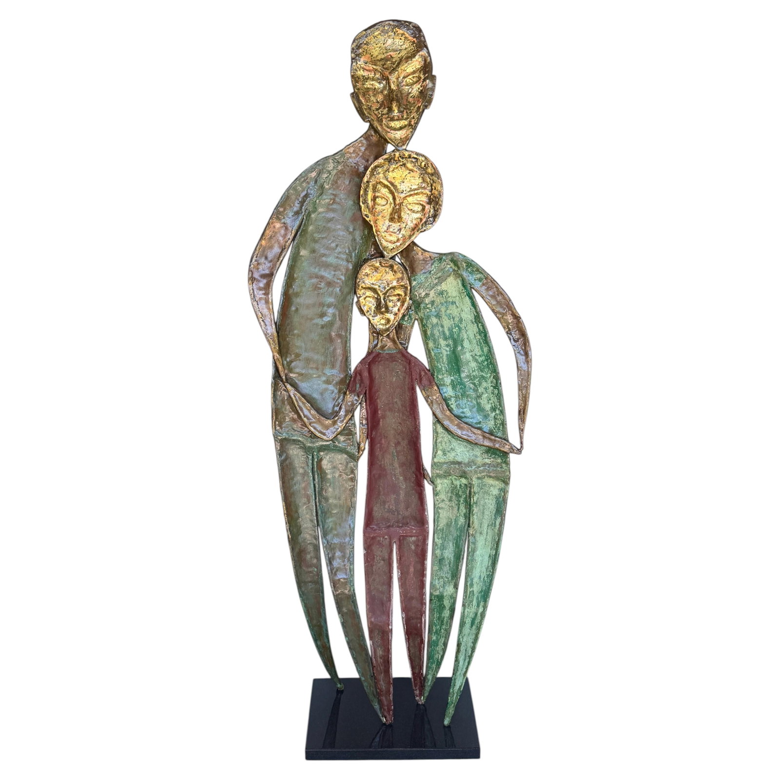 72 in Bronze Family Sculpture The Guy Fawkes Family by A. Souer (1 of 18)
