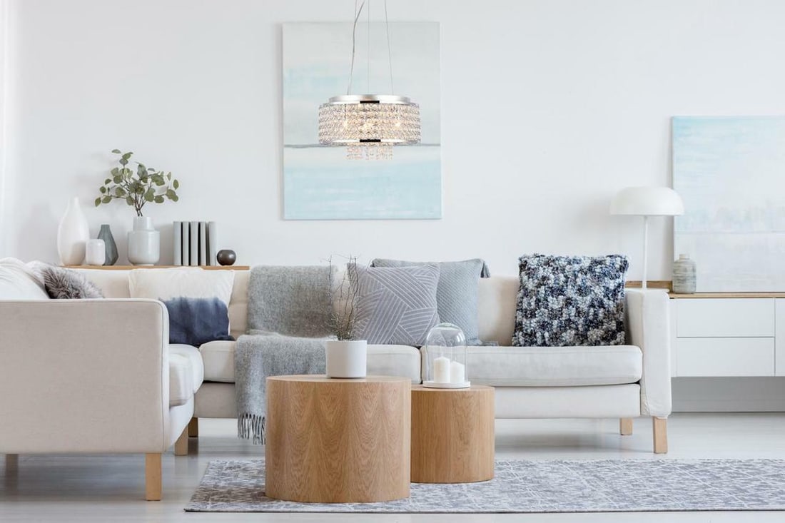 Amelie 6 Light Chrome Crystal Chandelier 16 Inch: Amelie 6 Light Chrome Crystal Chandelier 16 Inch This modern crystal chandelier features a high-quality chrome finish and six lights, making it an elegant centerpiece for living rooms, dining rooms, b