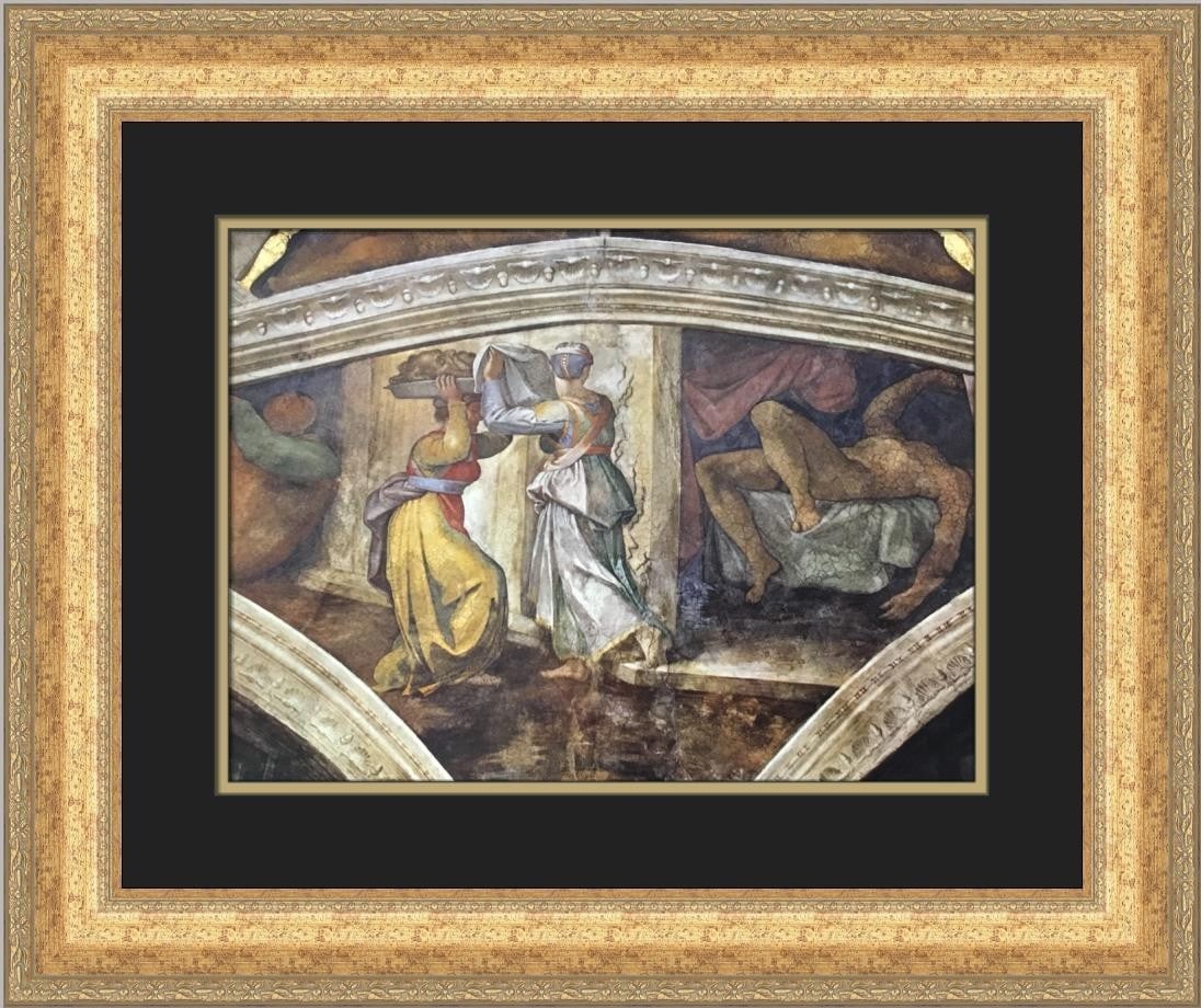 Open Edition Judith and Holopherne Framed Paper Print (1 of 2)