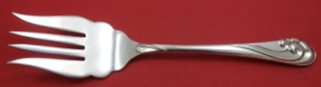 Kirk Dancing Surf Sterling Silver 8 Inch Serving Fork (1 of 2)